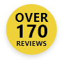 Over 75 reviews stamp